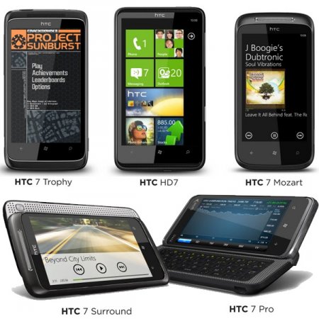 HTC ���������� 5 ����� �������������� �� ���� WindowsPhone7
